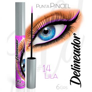 Delineador PUNTA PINCEL 14 Lila