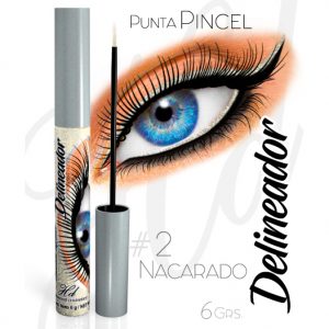 Delineador PUNTA PINCEL 02 Nacarado