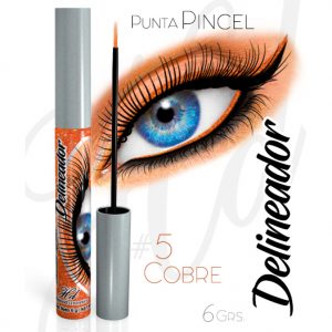 Delineador PUNTA PINCEL 05 Cobre