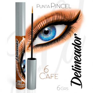 Delineador PUNTA PINCEL 06 Café