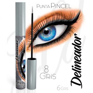 Delineador PUNTA PINCEL 08 Gris