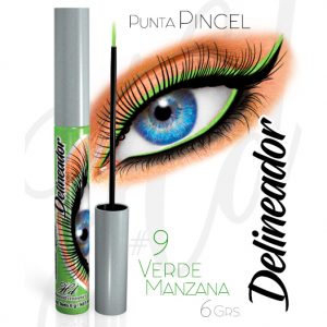 Delineador PUNTA PINCEL 09 Verde Manzana